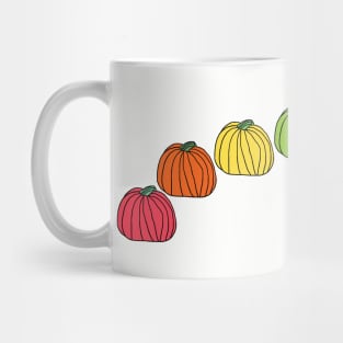 Eat the Pumpkin Rainbow Mug